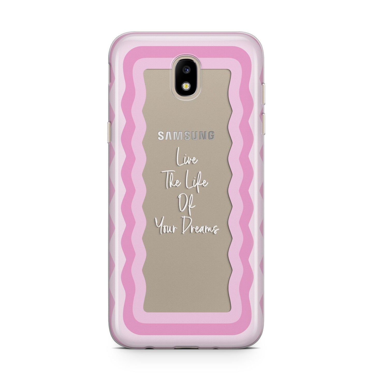 Pink Mirror Quote Samsung J5 2017 Case