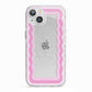 Pink Mirror Quote iPhone 13 TPU Impact Case with White Edges