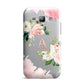 Pink Monogram Floral Roses Personalised Samsung Galaxy J1 2015 Case