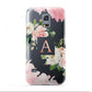Pink Monogram Floral Roses Personalised Samsung Galaxy S5 Mini Case