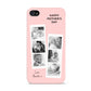 Pink Mothers Day Photo Strips Apple iPhone 4s Case