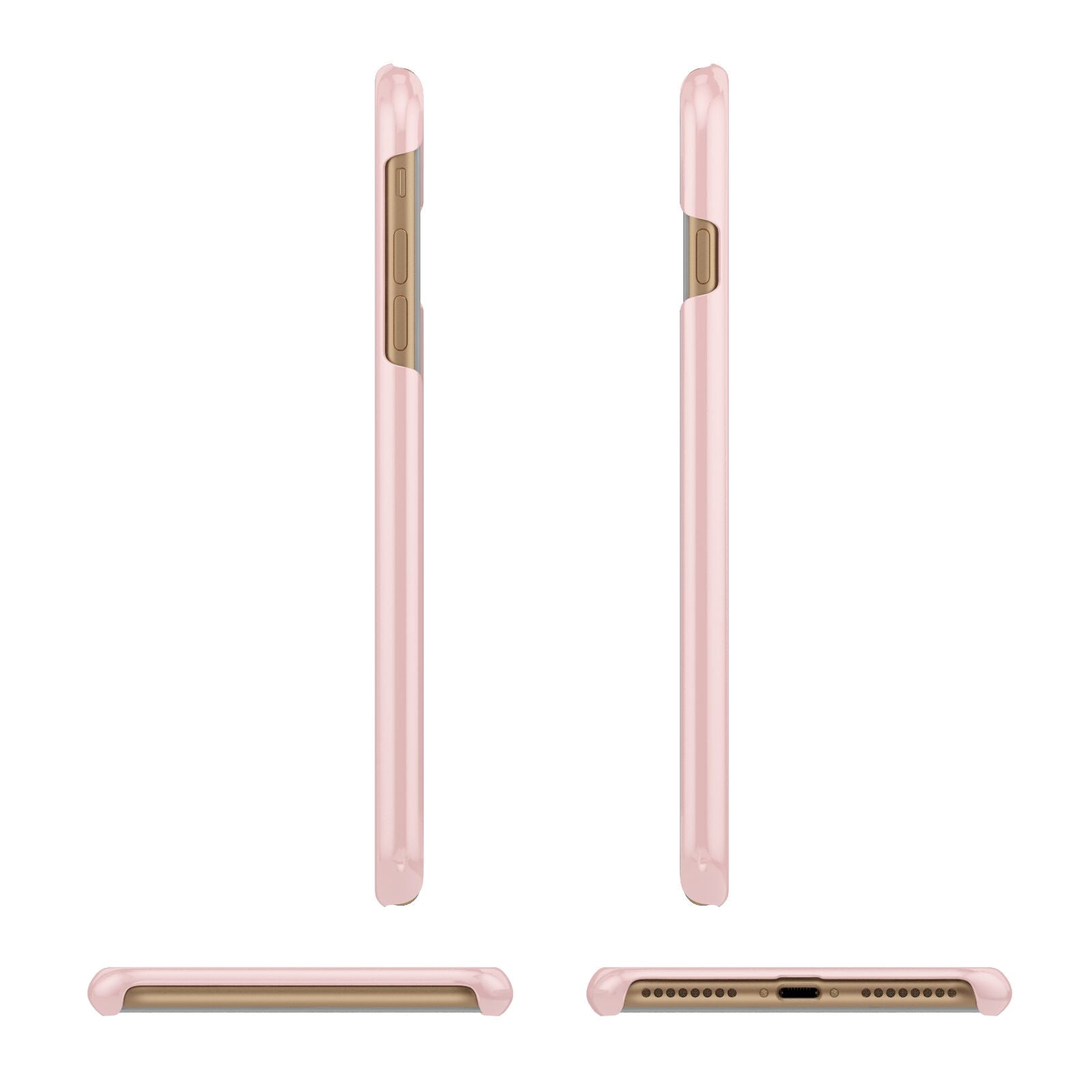 Pink Mothers Day Photo Strips Apple iPhone 7 Plus 3D Wrap Snap Case Angled Images