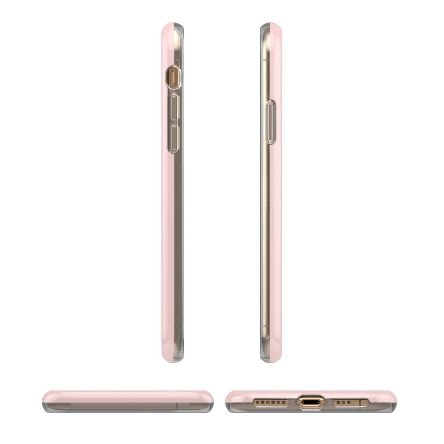 Pink Mothers Day Photo Strips iPhone 11 3D Tough Case Angle Images