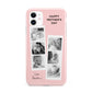 Pink Mothers Day Photo Strips iPhone 11 3D Tough Case