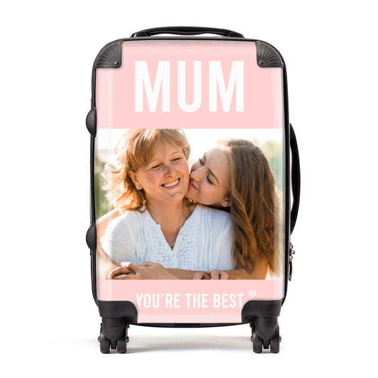 Pink Mothers Day Photo Suitcase