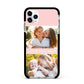 Pink Mothers Day Photos Apple iPhone 11 Pro Max in Silver with Black Impact Case