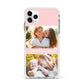 Pink Mothers Day Photos Apple iPhone 11 Pro Max in Silver with White Impact Case