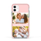 Pink Mothers Day Photos Apple iPhone 11 in White with Pink Impact Case