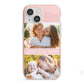 Pink Mothers Day Photos iPhone 13 Mini TPU Impact Case with Pink Edges