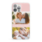 Pink Mothers Day Photos iPhone 13 Pro Max Clear Bumper Case