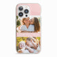 Pink Mothers Day Photos iPhone 13 Pro TPU Impact Case with Pink Edges