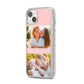 Pink Mothers Day Photos iPhone 14 Plus Glitter Tough Case Starlight Angled Image