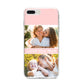 Pink Mothers Day Photos iPhone 8 Plus Bumper Case on Silver iPhone