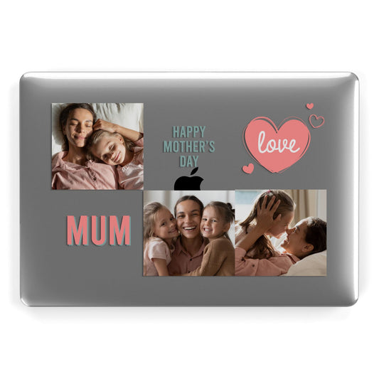 Pink Mum Photo Collage Apple MacBook Case