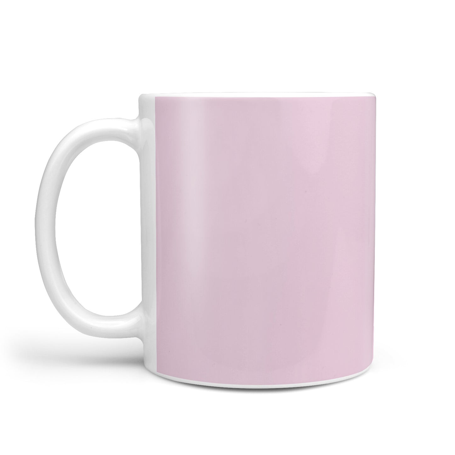 Pink Personalised Initial Name 10oz Mug Alternative Image 1