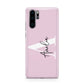 Pink Personalised Initial Name Huawei P30 Pro Phone Case