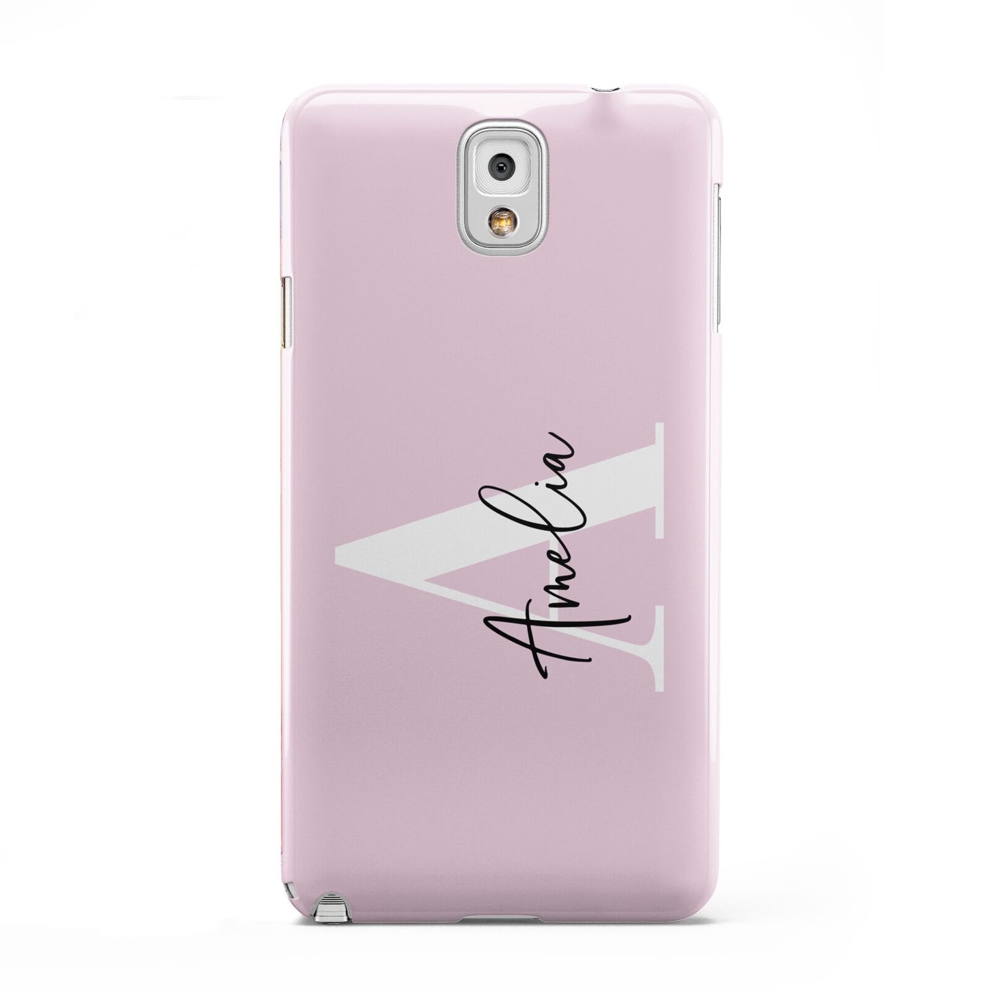 Pink Personalised Initial Name Samsung Galaxy Note 3 Case