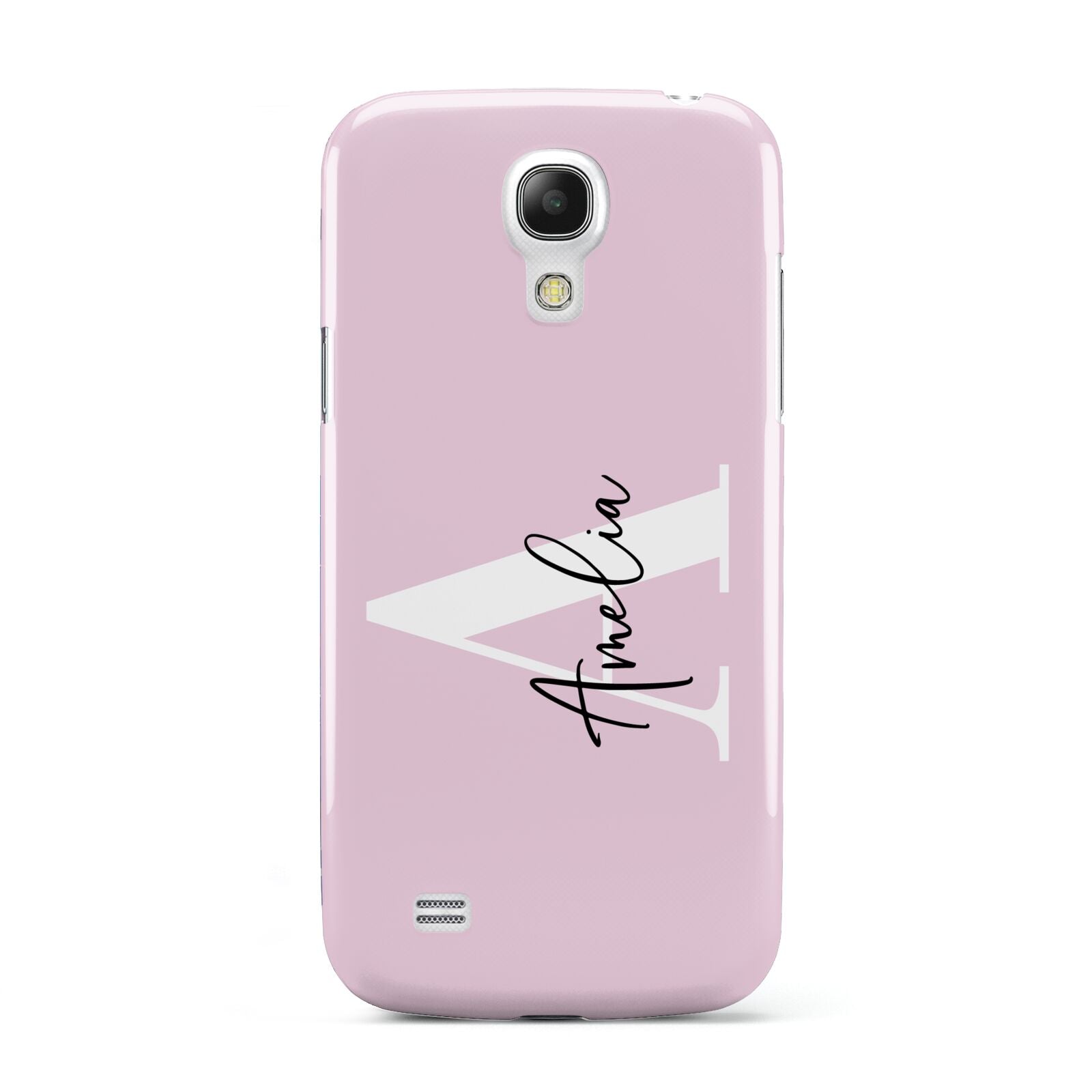Pink Personalised Initial Name Samsung Galaxy S4 Mini Case