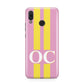 Pink Personalised Initials Huawei Nova 3 Phone Case