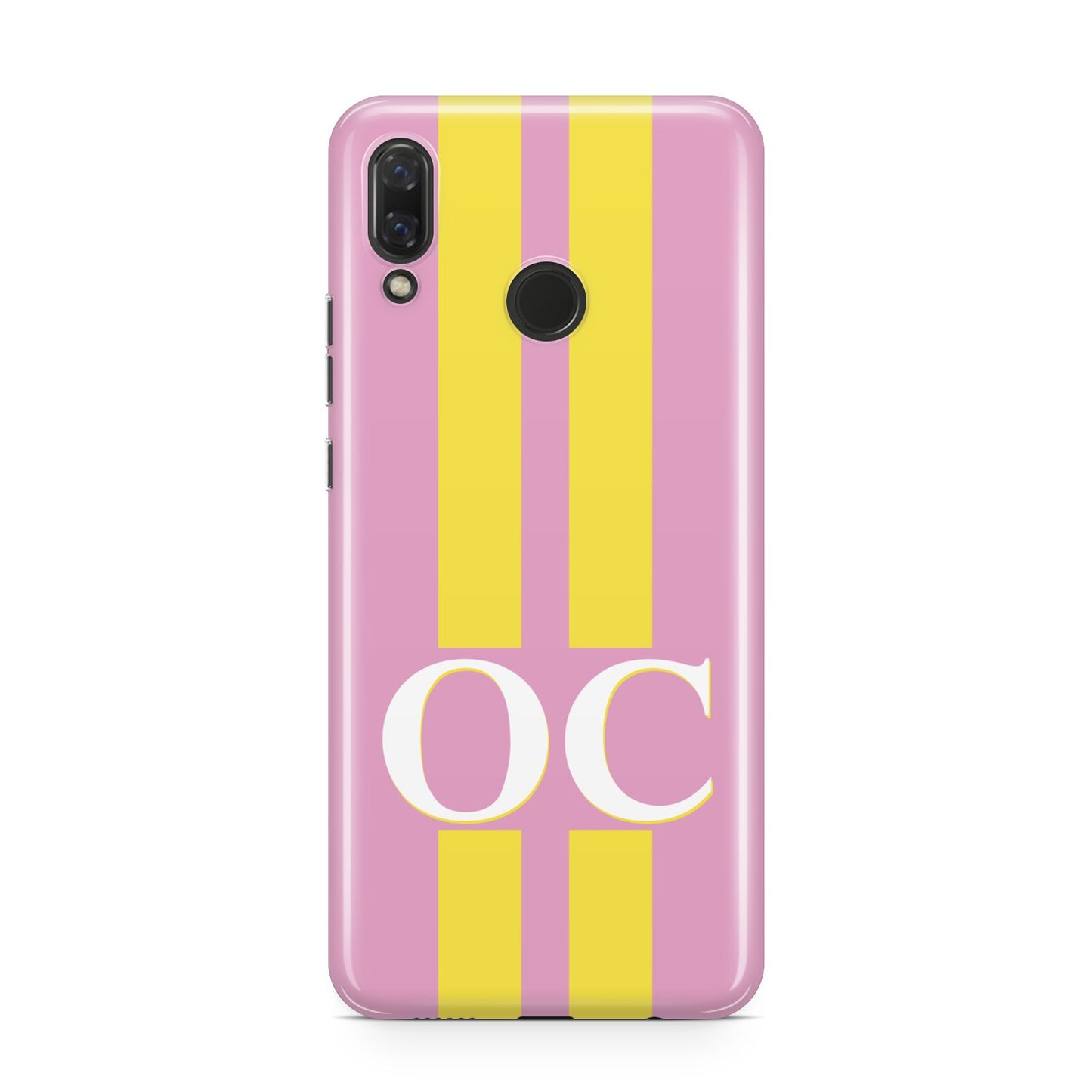 Pink Personalised Initials Huawei Nova 3 Phone Case
