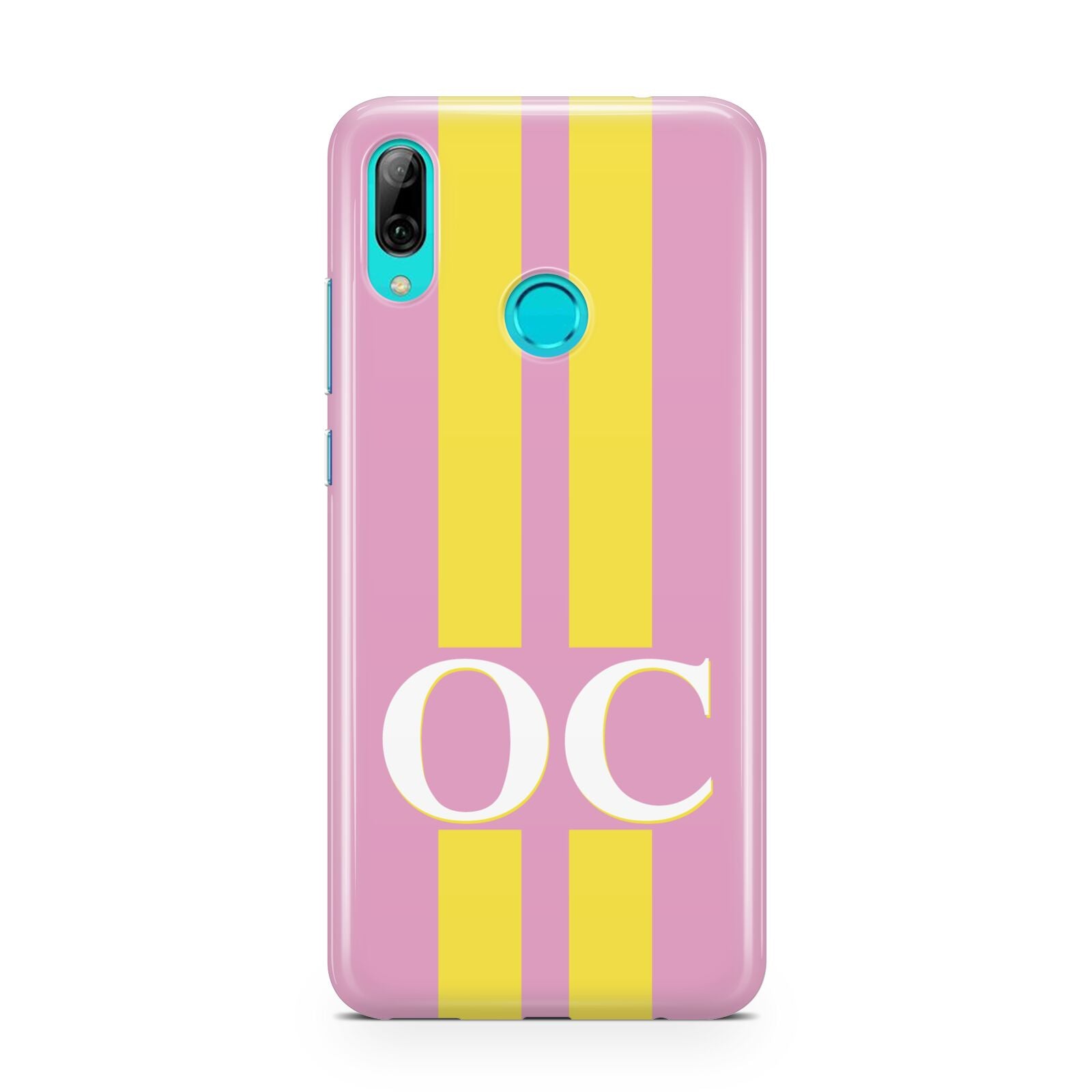 Pink Personalised Initials Huawei P Smart 2019 Case