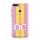 Pink Personalised Initials Huawei P Smart Case