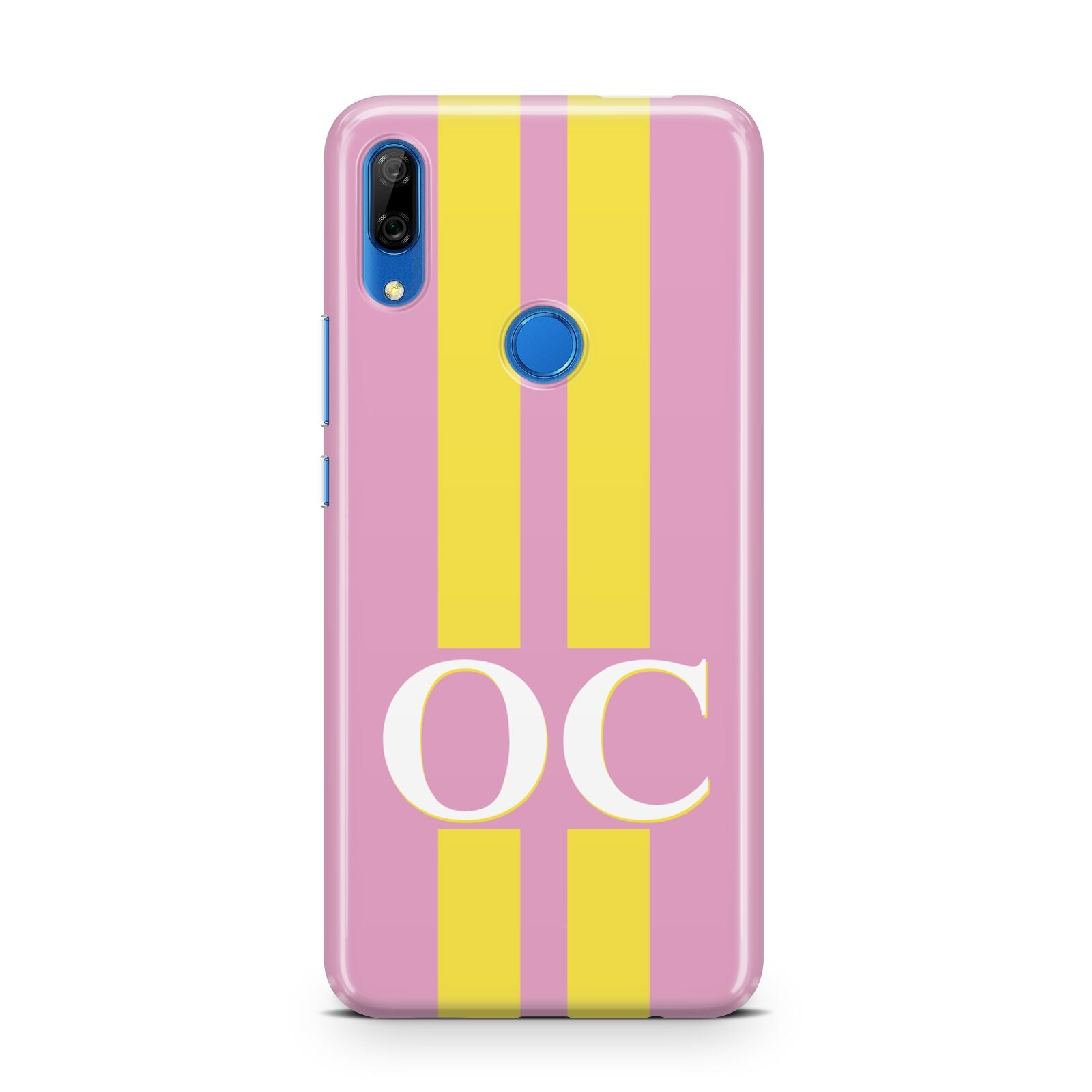 Pink Personalised Initials Huawei P Smart Z