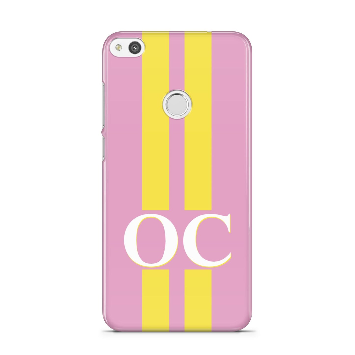 Pink Personalised Initials Huawei P8 Lite Case