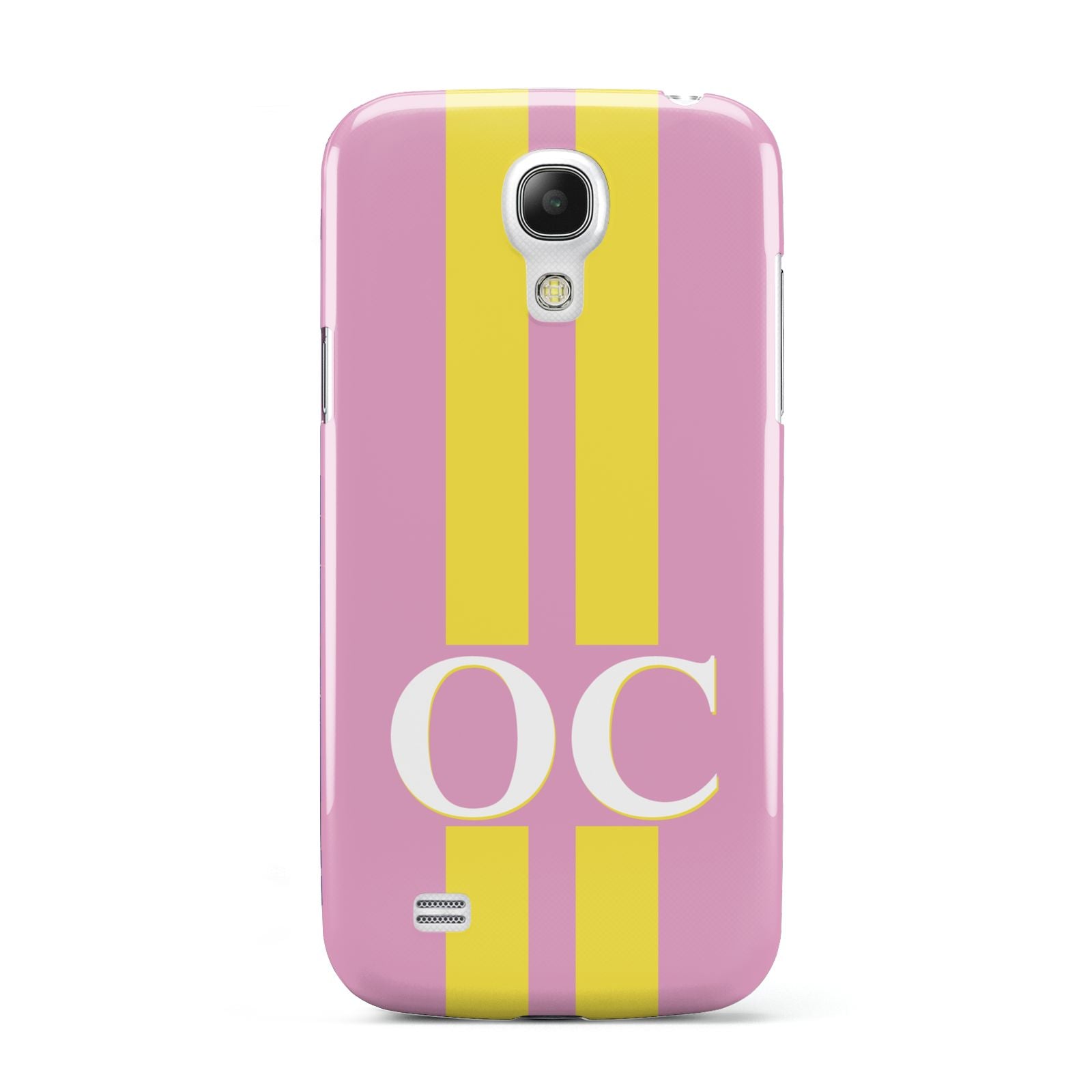 Pink Personalised Initials Samsung Galaxy S4 Mini Case