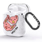 Pink Pigs Couple AirPods Glitter Case Side Image