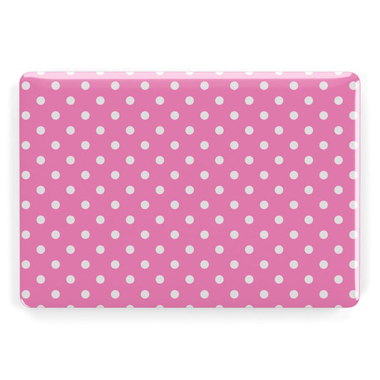 Pink Polka Dot Apple MacBook Case