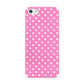 Pink Polka Dot Apple iPhone 5 Case