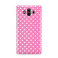 Pink Polka Dot Huawei Mate 10 Protective Phone Case