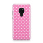 Pink Polka Dot Huawei Mate 20 Phone Case