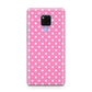 Pink Polka Dot Huawei Mate 20X Phone Case