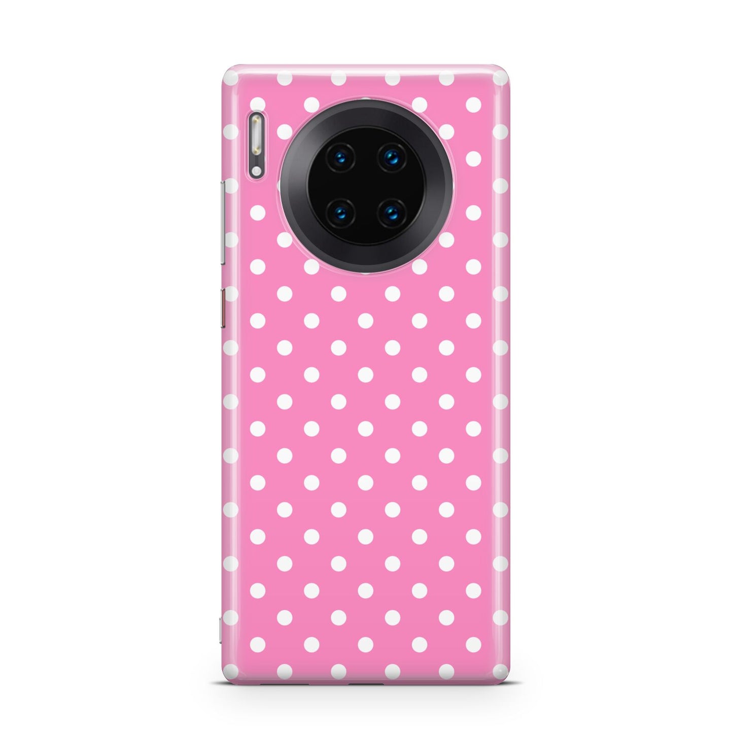 Pink Polka Dot Huawei Mate 30 Pro Phone Case