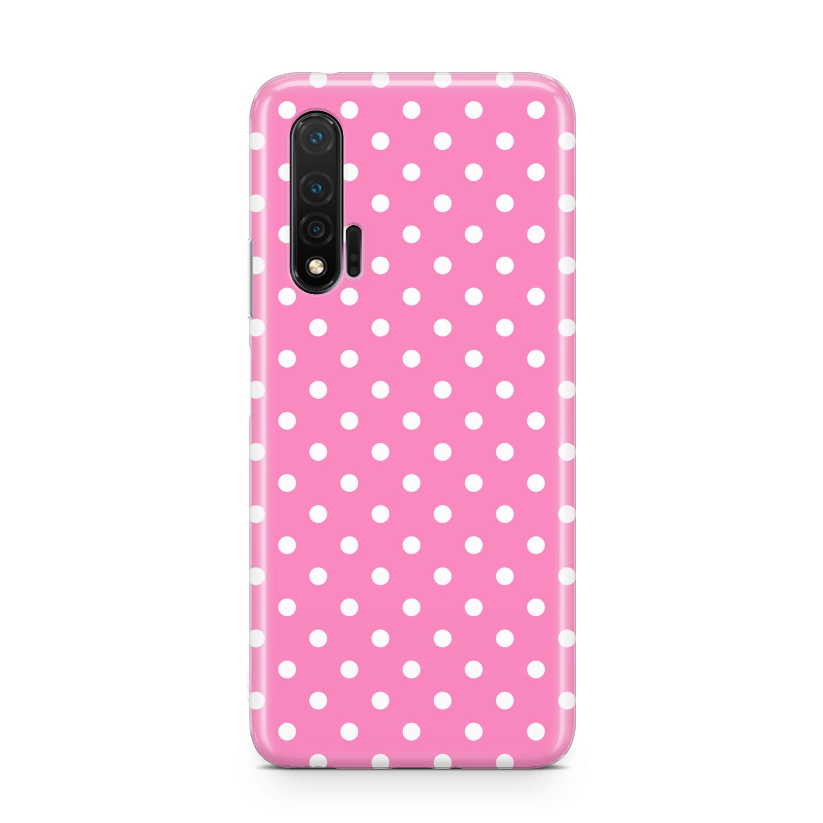 Pink Polka Dot Huawei Nova 6 Phone Case