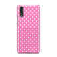 Pink Polka Dot Huawei P20 Phone Case