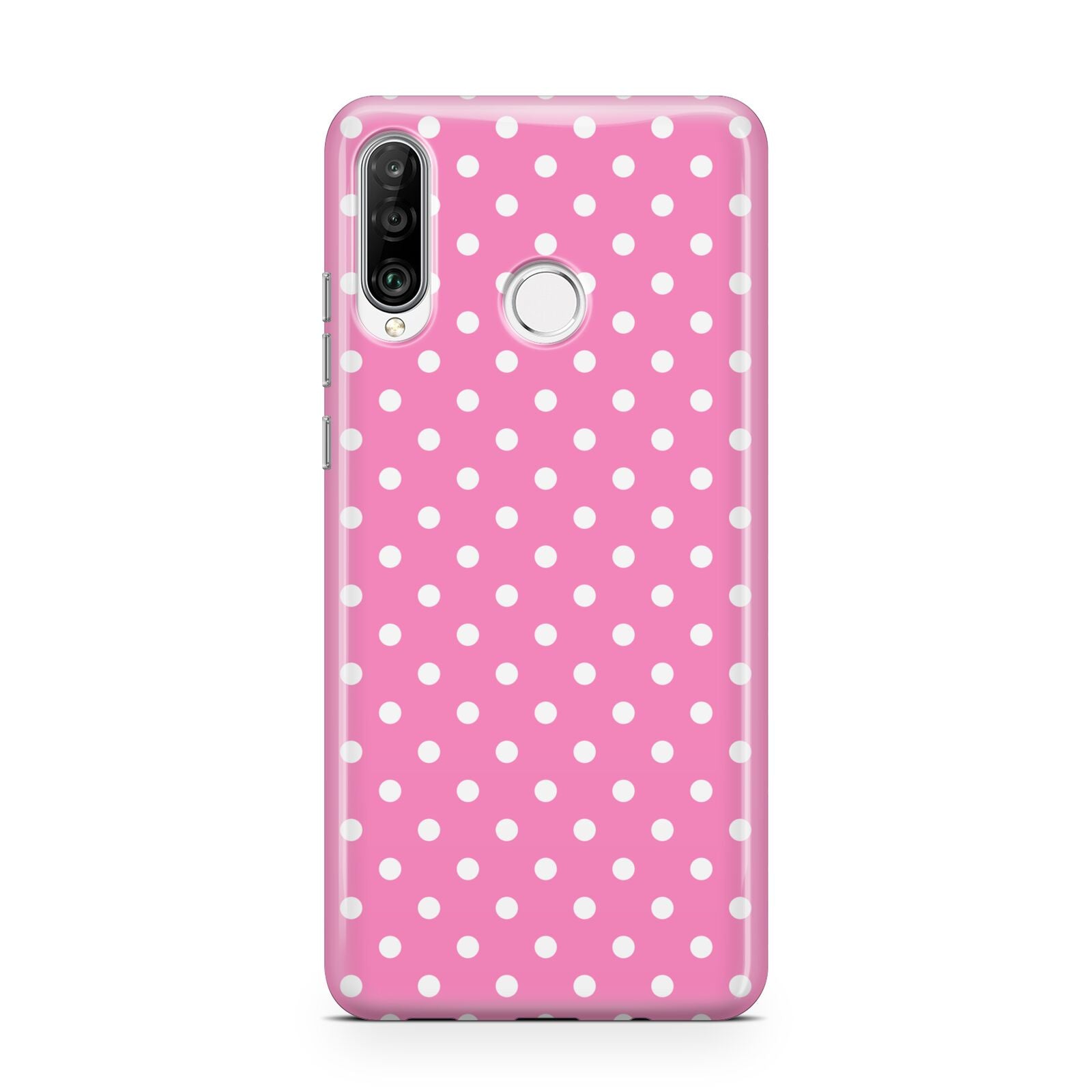Pink Polka Dot Huawei P30 Lite Phone Case