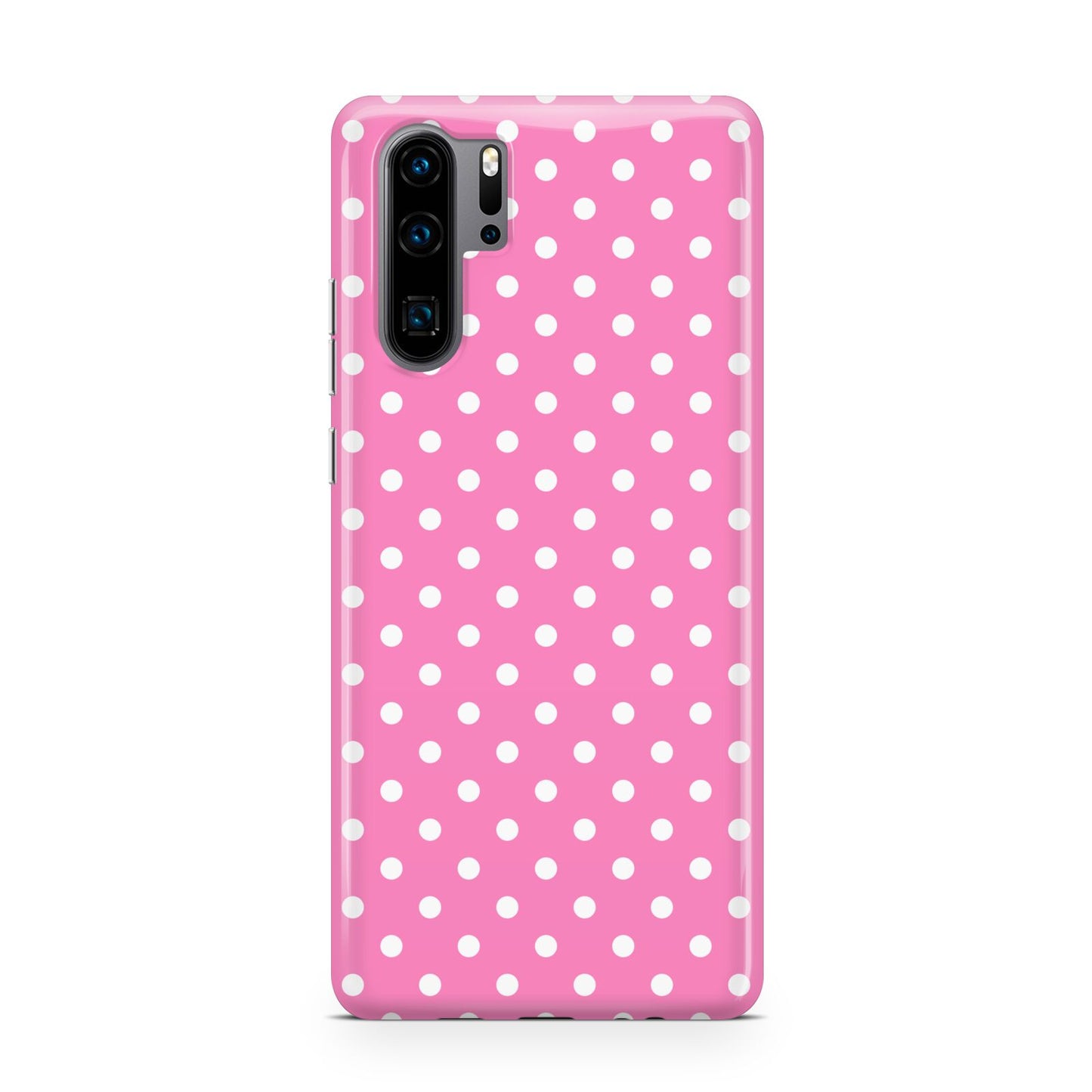 Pink Polka Dot Huawei P30 Pro Phone Case