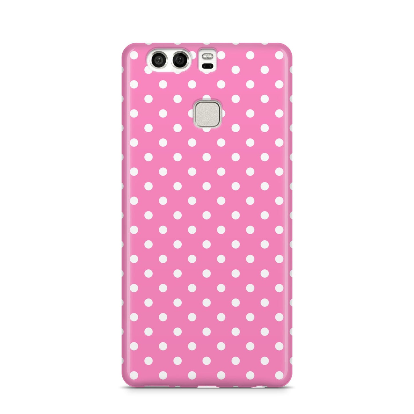Pink Polka Dot Huawei P9 Case