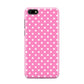 Pink Polka Dot Huawei Y5 Prime 2018 Phone Case