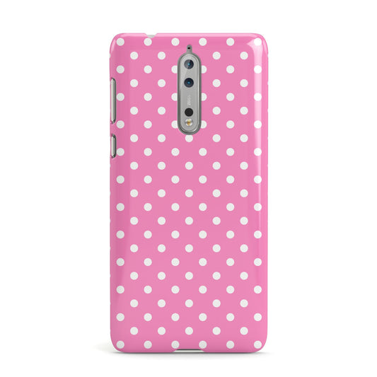Pink Polka Dot Nokia Case