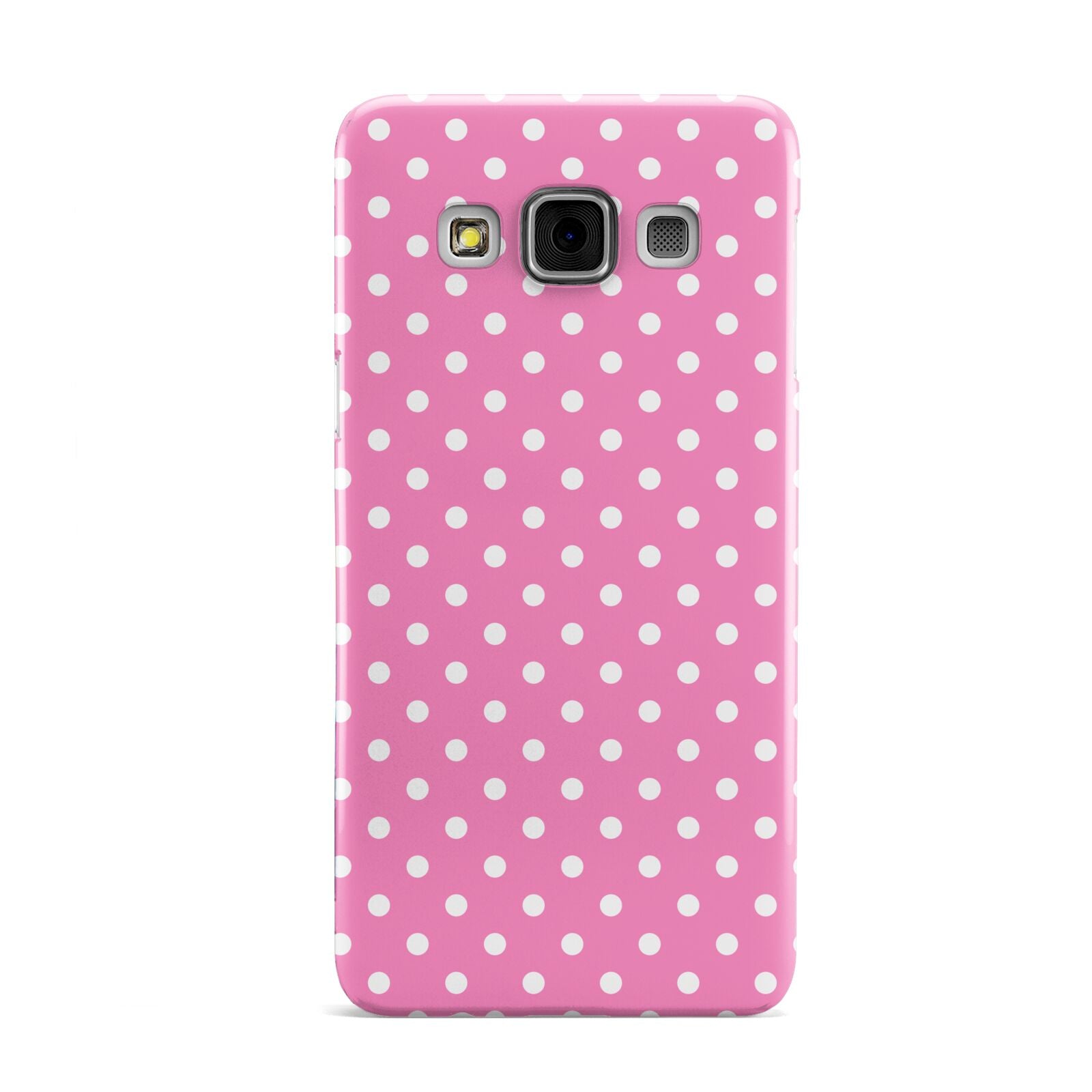 Pink Polka Dot Samsung Galaxy A3 Case