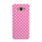 Pink Polka Dot Samsung Galaxy A8 Case