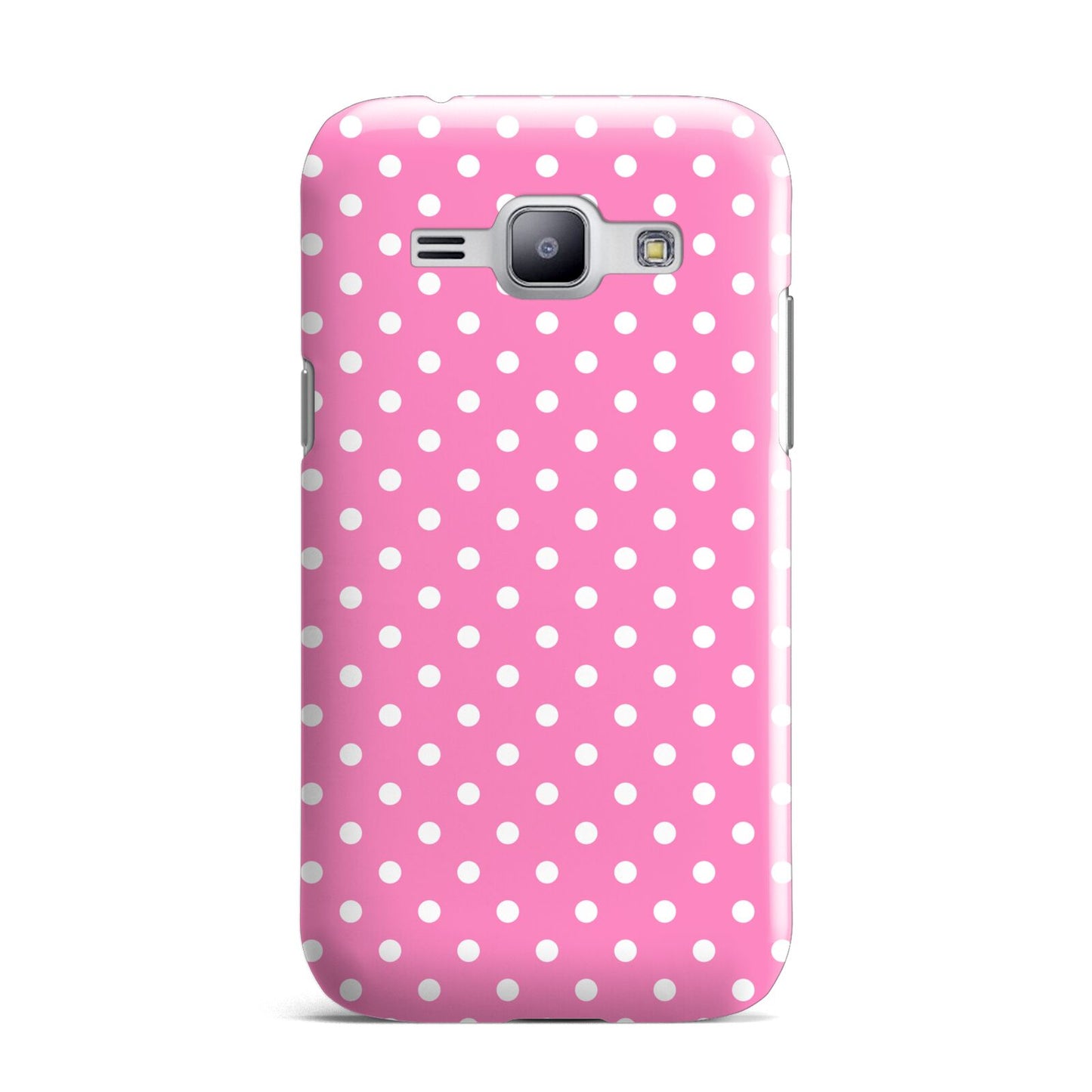 Pink Polka Dot Samsung Galaxy J1 2015 Case