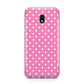 Pink Polka Dot Samsung Galaxy J3 2017 Case