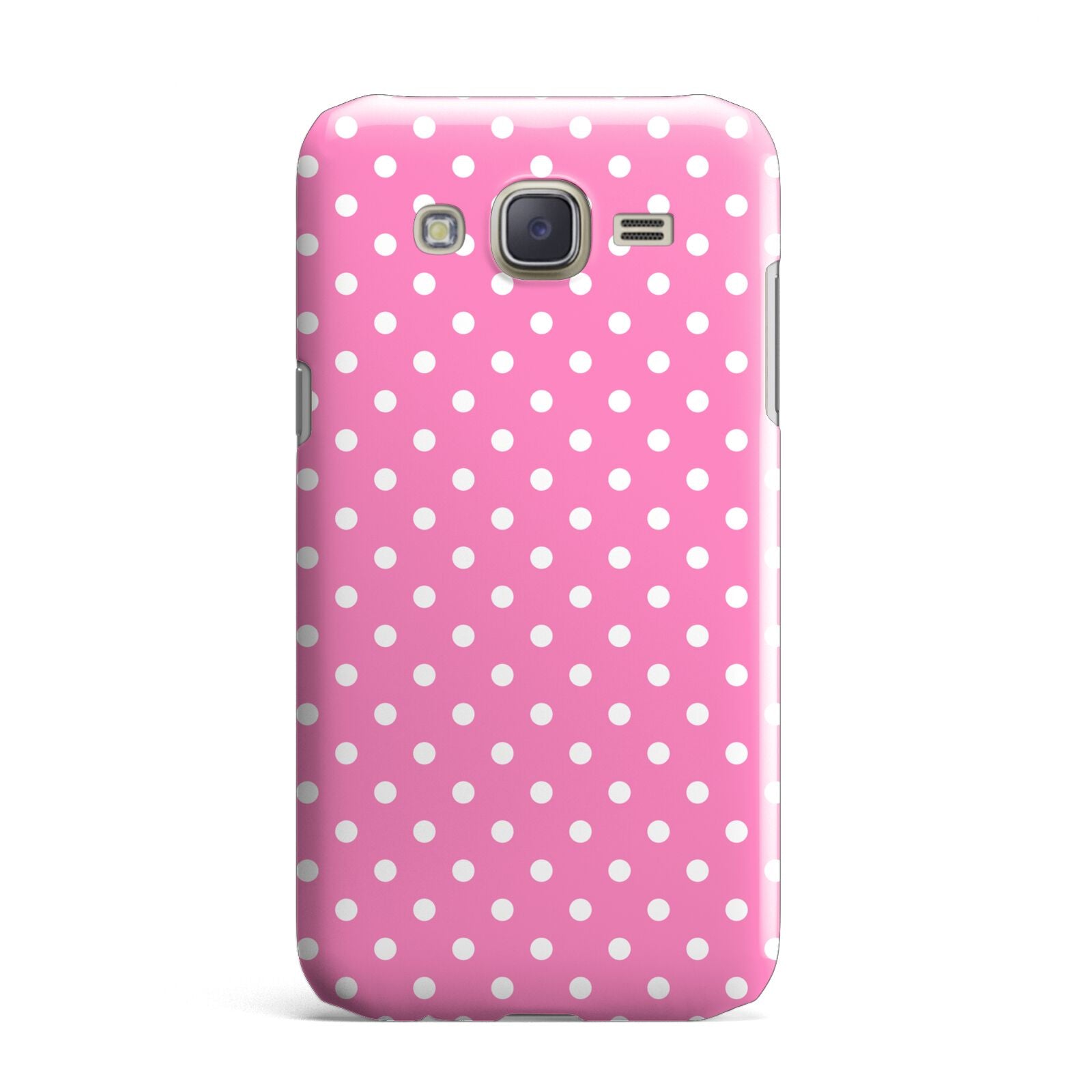 Pink Polka Dot Samsung Galaxy J7 Case