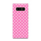 Pink Polka Dot Samsung Galaxy Note 8 Case