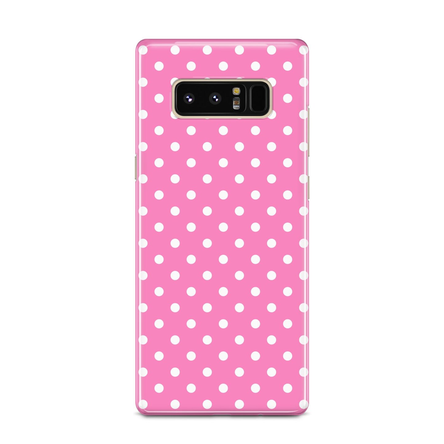 Pink Polka Dot Samsung Galaxy Note 8 Case